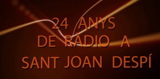 24 anys de Ràdio Despí 24 aniversario - Ràdio Despí