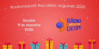 La #RadioMaratóSJD20 tindrà lloc el proper dissabte 19 de desembre #RadioMaratoSJD20